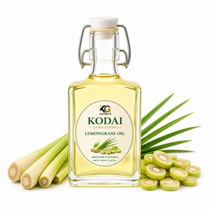 Huile Essentielle de Citronnelle du Tamil Nadu 100% Pure et Naturelle de Qualité Supérieure, Distillée à la Vapeur, pour Aromathérapie et Soin du Visage, par Kodai Global Export - Product Image 1