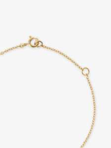 Chain Link <b>Bracelets</b> 14k Solid Gold Black Rhodium Bezel Diamond Solitaire Spring Clasp <b>Stacking</b> 7Inches Chain Layering Jewelry - Product Image 6