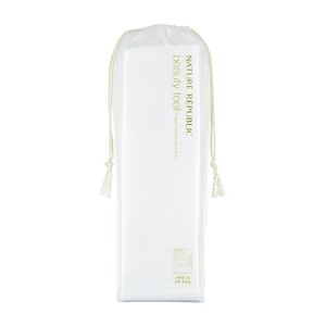 Nature Republic Beauty Tool - Tampons en coton 5 plis - Ingrédients naturels - Qualité supérieure - Pour peaux sensibles - Product Image 1