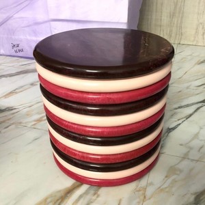 Lametierartz Indian Luxury Resin Side Tables Eco-Friendly Modern Design Shape Detachable Feature for Bedroom Living Room Model - Product Image 4