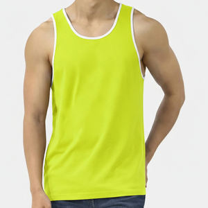 Servicio OEM al por Mayor, Diseño Moderno, Camisetas sin Mangas Transpirables para Hombre, Tallas Grandes, Ropa de Gimnasio - Product Image 3