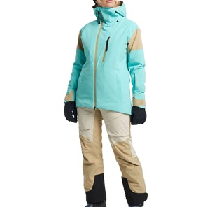 Vêtements de ski compétitifs pour femmes, vente en gros, imperméables, coupe-vent, design personnalisé, combinaison de snowboard, ensemble de vêtements de ski pour femmes, OEM - Product Image 1