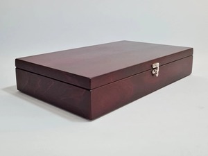 Boîte de rangement en bois la plus vendue avec couvercle à charnière, emballage écologique pour cadeaux, bijoux, cosmétiques et produits à vendre - Product Image 2