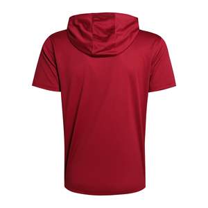 Sudadera con Capucha de Manga Corta Ventilada para Verano, Camiseta Deportiva para Hombre de Secado Rápido, Ropa de Entrenamiento Ligera, Sudadera con Capucha para Fitness - Product Image 2