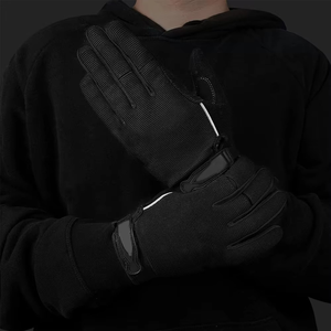 Guantes de Ciclismo Negros con Pantalla Táctil y Función de Detección de Agujas para Deportes al Aire Libre y Motociclismo - Product Image 4