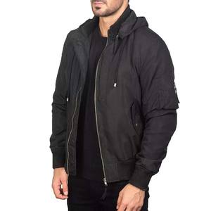 Chaqueta Bomber de Invierno de Diseño Personalizado de Alta Calidad, Precio al por Mayor, Chaquetas Bomber para Hombre, Chaqueta Bomber de Moda de Invierno para Hombre - Product Image 2