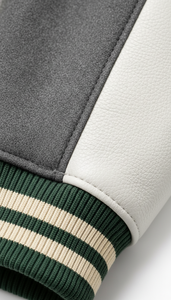 Sustainable Eco-Friendly Winter Varsity <b>Jacket</b> Hooded Quick Dry Breathable Professional High School Front Logo - Product Image 4