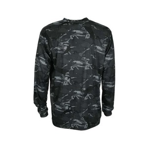 Vêtements de pêche camouflage au design unique, vêtements de sport d'extérieur, vêtements en polyester et élasthanne, maillots de pêche sublimés performants - Product Image 4