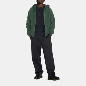 Manufacturers Wholesale Men Heavyweight Cotton Oversized Blank Puff Print Logo French Terry <b>Full</b> Zip-Up Hoodie Custom - Product Image 4