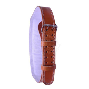 Cinturón de Levantamiento de Pesas de Cuero Vacuno de Alta Calidad, Ligero, Cómodo, Antideslizante, con Soporte para la Espalda, para Entrenamiento Físico en el Gimnasio, Duradero - Product Image 5