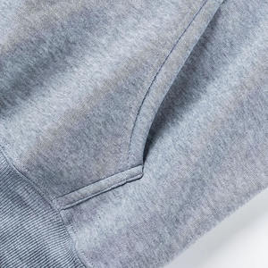 Hoodies thermiques pour hommes, coupe slim, qualité supérieure, 100% coton, fabrication directe, vente en gros. - Product Image 3