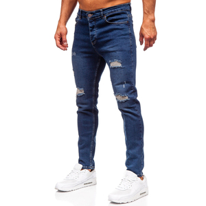 <b>Mens</b> straight leg black denim <b>jeans</b> made with heavy duty cotton fabric and clean finish for classic casual and workwear styling - Product Image 2