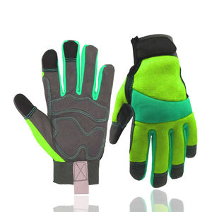 Guantes de Seguridad Cómodos para Reparaciones Automotrices, Palma de Cuero Resistente y Malla Transpirable para Largas Jornadas de Trabajo - Product Image 2