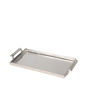 Plato de Servir Rectangular Redondo de Aluminio Moderno para Cocina, Decoración del Hogar, Apto para Lavavajillas, Ecológico y Ligero - Product Image 3