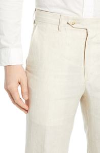 Man Dress Pant <b>Elastic</b> <b>Waist</b> <b>Trousers</b> Man Dress Pant Straight Leg Casual Business Office Pants Lightweight Breathable - Product Image 3