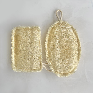 Spa <b>accessories</b> compostable <b>shower</b> loofah sponge reusable body skin scrubber for deep cleansing - Product Image 5