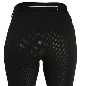 Culotte d'équitation taille haute pour femme avec assise intégrale en silicone antidérapante, durable et extensible dans quatre directions - Product Image 6