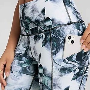 Leggings de fitness pour femmes, taille haute, sans couture, pantalon de yoga, extensible, respirant, pour la course et le sport, effet push-up - Product Image 2