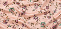 Maison Chintz Viscose Habotai Motif Floral Résistant à l'Eau Écologique Jardin De Rose Vanille Héritage Château pour Jupes et Rideaux