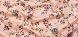 Maison Chintz Viscose Habotai Motif Floral Résistant à l'Eau Écologique Jardin De Rose Vanille Héritage Château pour Jupes et Rideaux - Product Image 3