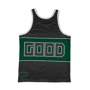 Maillot de basket-ball personnalisé brodé avec impression numérique par sublimation, en maille polyester, pour jeunes, réversible, sans manches - Product Image 4