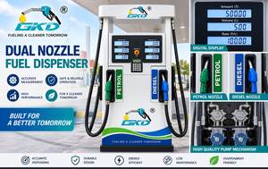 Dispensador de Combustible Gurukurpa de Doble Boquilla 220V/230V 6kW Tipo de Montaje en Pedestal - Product Image 5