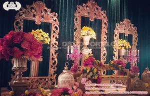 Eminent Wedding Stage <b>Decor</b> Backdrop Frames Western Wedding Reception Stage Backdrop Wedding Event <b>Engagement</b> Stage <b>Decor</b> - Product Image 3