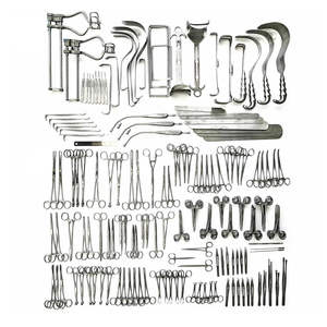 Juego de Laparotomía Completo de 109 Piezas, Instrumentos Quirúrgicos Aprobados por la CE, Acero Inoxidable Alemán, Manual, Dorado, de Dentavex - Product Image 1