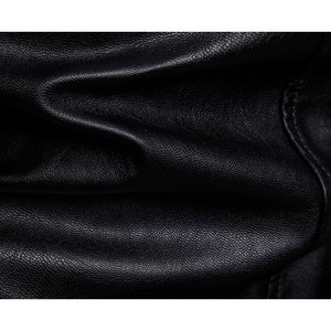 Fashionable Custom Design Men Leather <b>Jacket</b> with Stand Collar Fabric High Quality <b>Winter</b> <b>Jacket</b> for Men and Bikers - Product Image 2