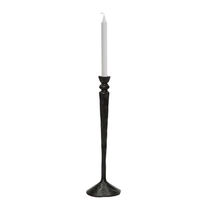 Support à bougies en gros, nouveau, pour la décoration intérieure, porte-bougie de haute qualité, finition noire, en aluminium coulé, personnalisé, fait main - Product Image 2