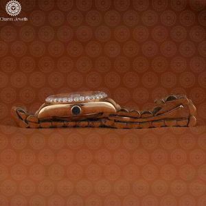 Montre de luxe pour homme Charm, boîtier en acier inoxydable 40 mm, mouvement mécanique analogique, cadran en cristal saphir, date automatique, fonction push - Product Image 5