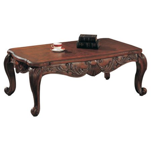 Table à manger antique au design rustique moderne, meuble en bois polyvalent par Perfect Enterprises - Product Image 6