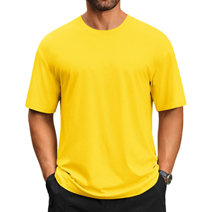 เสื้อยืดออกกำลังกายผู้ชายคุณภาพดี ระบายอากาศได้ดี ดีไซน์ใหม่ ป้องกันรังสียูวี แห้งเร็ว ทรงโอเวอร์ไซส์ สไตล์สตรีทแวร์ เหมาะสำหรับฟิตเนส - Product Image 1