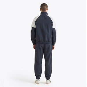Custom Logo Men Winter Tracksuit Set Slim Fit <b>Polyester</b> Sportswear Long Sleeve Jacket <b>Jogger</b> Sweatpants - Product Image 2