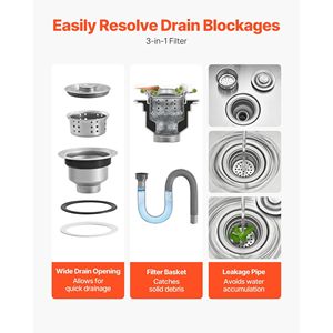 Supporto a Parete 3-in-1 in Acciaio Inox 304 per Lavaggio Pavimenti con Scanalatura a X, 24 x 24 x 13 pollici, per Mop X-Force e X-Act - Product Image 3