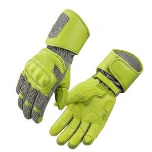 Custom Men Leather Motorcycle Riding <b>Gloves</b> Summer Winter Motocross Racing <b>Gloves</b> <b>Touch</b> <b>Screen</b> Motorbike ATV Cycling Hand <b>Gloves</b> - Product Image 3