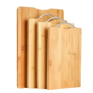 Tabla de cortar de madera de acacia con mango, desechable, ecológica, diseño minimalista, vajilla metálica para fiestas, 0.4kg - Product Image 4