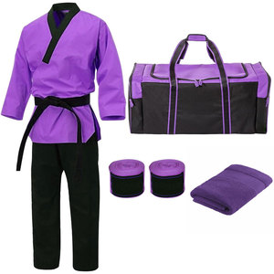 ชุดยิมโนะบราซิลเลียน บีเจเจ สำหรับผู้ใหญ่ งานศิลปะออกแบบเอง น้ำหนักเบา ทนทาน ผลิตจากผ้าโพลีเอสเตอร์/คอตตอนผสม ชุดยูนิฟอร์มศิลปะการต่อสู้ - Product Image 1