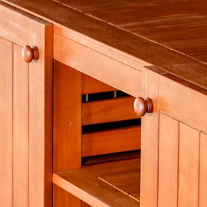 Credenza di eucalipto olio naturale per lo stoccaggio elegante ed ecologico - Product Image 3