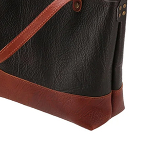 Bolso Tote Casual de Cuero Genuino AZORES SPORTS, Correa Extraíble, Cierre de Cremallera, Capacidad Personalizable, Estilo Clásico para Mujer - Product Image 3