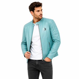 Veste en cuir pour homme tendance, au toucher doux, style moderne, qualité durable et coupe confortable pour un usage quotidien décontracté. - Product Image 6
