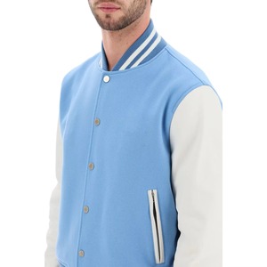 Blousons universitaires vierges en gros, personnalisables par sublimation, col montant, logo frontal, broderie, plusieurs couleurs, pour l'hiver - Product Image 3