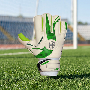 Gants de gardien de but en latex épais de haute qualité, design personnalisé, respirants et avec logo sur mesure, pour l'entraînement et la vente en gros - Product Image 3