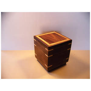 Urna Funeraria Grande de Madera de Cedro, Caja Decorativa Conmemorativa para Cenizas de Adultos, Urna Funeraria de Madera Ecológica, Recuerdo de Madera para Cenizas - Product Image 3