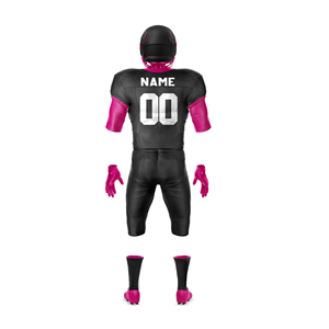 New Arrival Top Design Custom American Football Jersey Breathable Team Wear With Short Sleeves Printed Uniform - Product Image 4