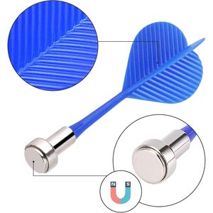 Freccette Magnetiche di Ricambio per Bersaglio, Set di Freccette Magnetiche in Plastica per Gioco di Tiro al Bersaglio - Product Image 2