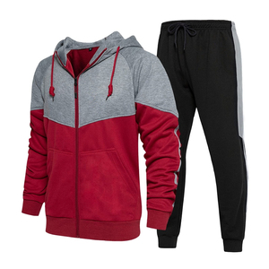 Ensemble de vêtements décontractés unisexe XXL 2 pièces, ensemble de survêtement personnalisé avec logo, sweat-shirt et pantalon de jogging, survêtement d'hiver en polaire imprimé FORTLEO - Product Image 4