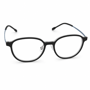 Lunettes photochromiques anti-lumière bleue UV420, monture ronde intégrale en plastique léger, mode personnalisée, RX OEM ODM - Product Image 3