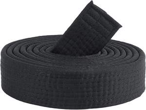 Ceintures de karaté pour hommes adultes, légères, personnalisables, équipement d'entraînement d'arts martiaux, judo, BJJ, Jiu Jitsu, TKD, Aikido, uniforme - Product Image 1