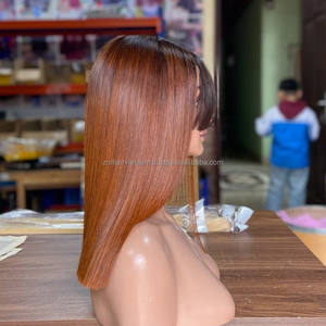 วิกผมตรงสลวยแบบผมมนุษย์แท้ วิกผมเวียดนามแบบติดลูกไม้ด้านหน้า วิกผมแบบไม่ต้องใช้กาวสำหรับผู้หญิงผิวสี - Product Image 4